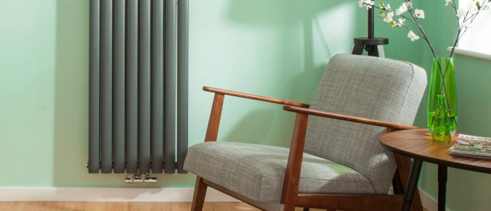 Radiador conexión central Hudson Reed