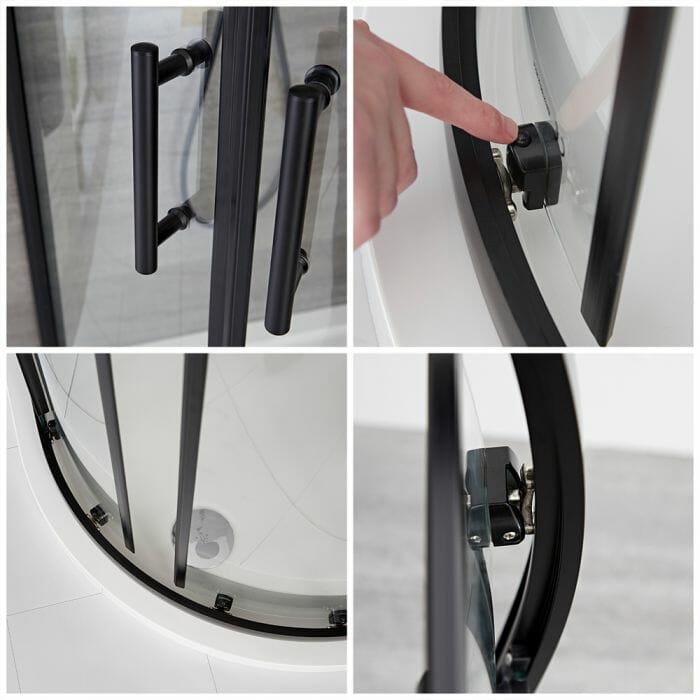 Mampara de Ducha Angular Nox Mampara de Ducha Angular Nox