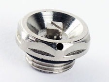 Chrome-manual-bleed-valve
