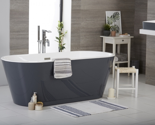 Bañera Exenta Moderna de 1695 mm x 750 mm