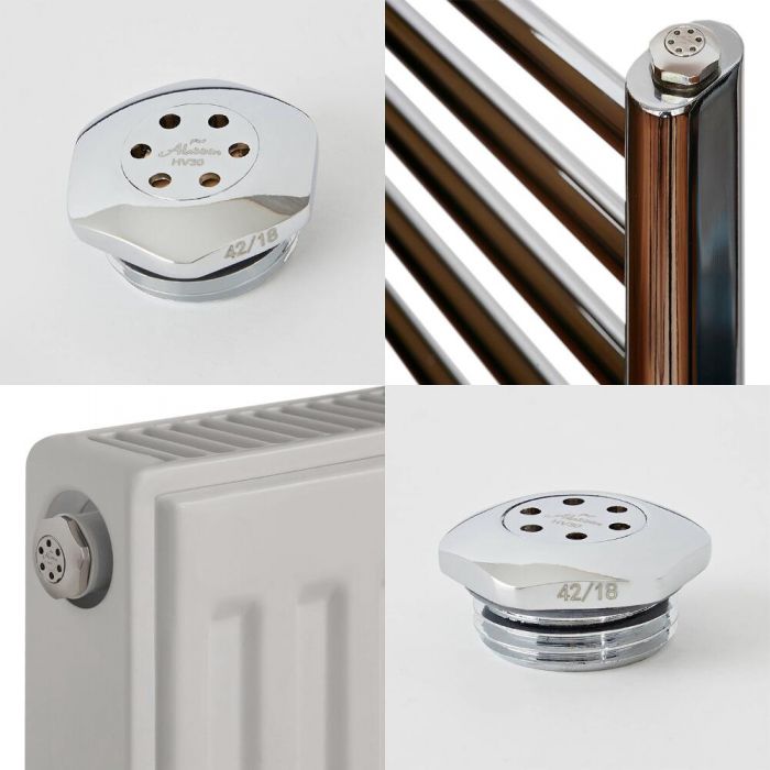 Llave de purgado automático.