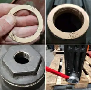 aggiungere guarnizione