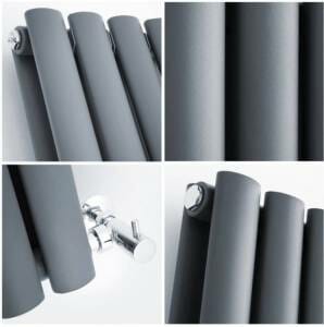 Radiador Hidráulico Acabado Antracita. Radiador Hidráulico Antracita