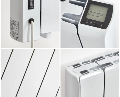 Radiador Eléctrico de Inercia Kera con Placa Cerámico