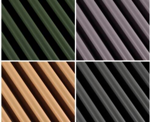 Radiadores de Diseño Coloridos