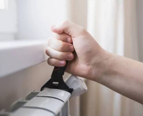 Cómo reparar un radiador de agua que no se calienta tras purgarlo